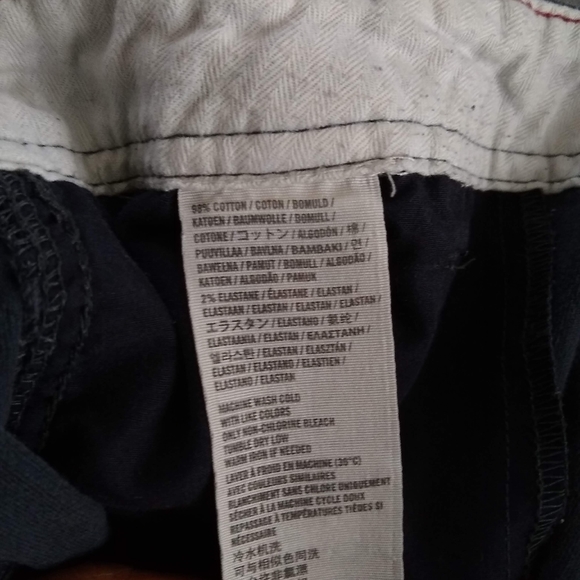 💙(3 for $20) Hollister Navy Blue Stretch Shorts 5 - Picture 7 of 9